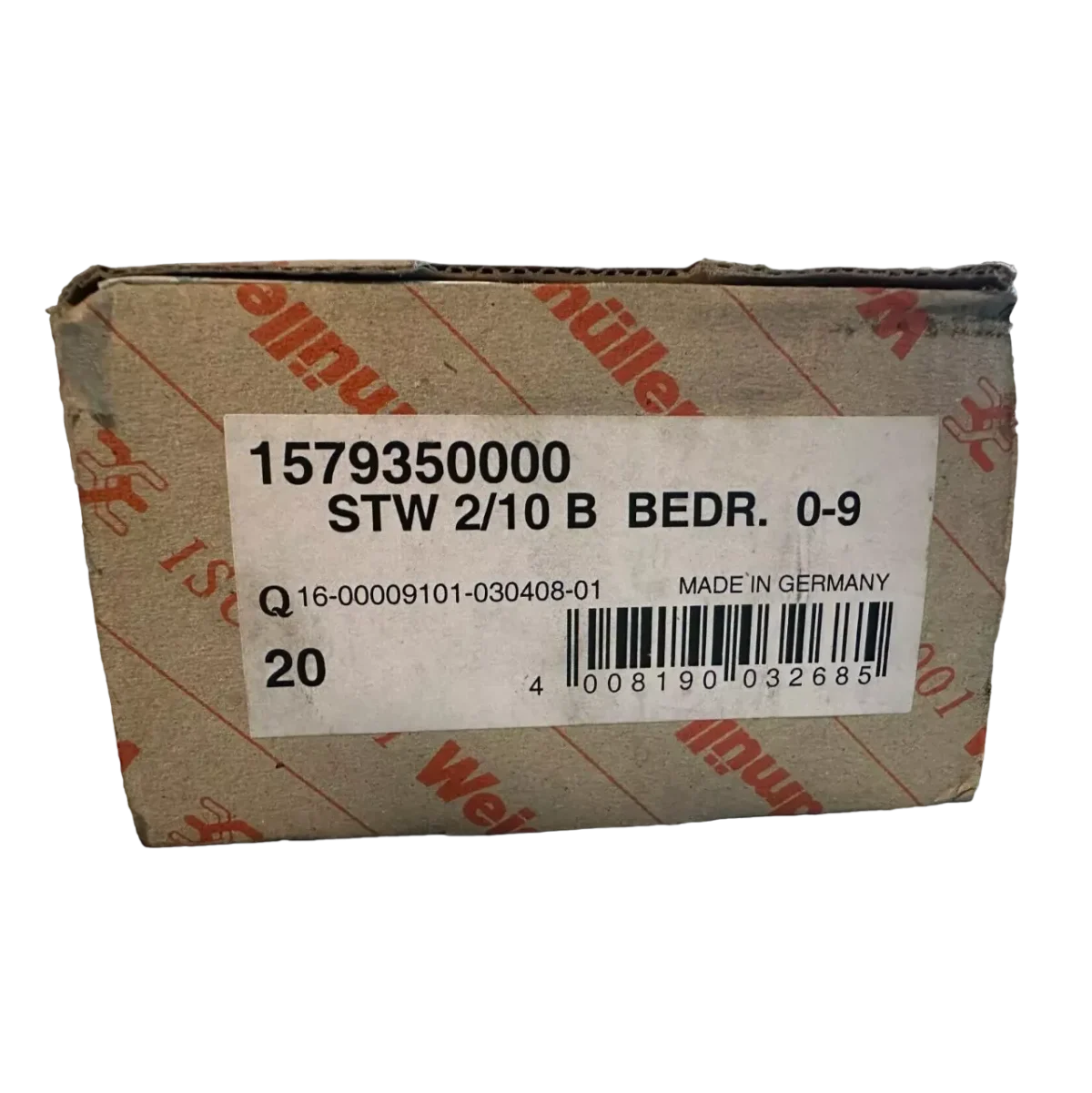 20x Weidmüller STW 2 10 B cable interface NEW