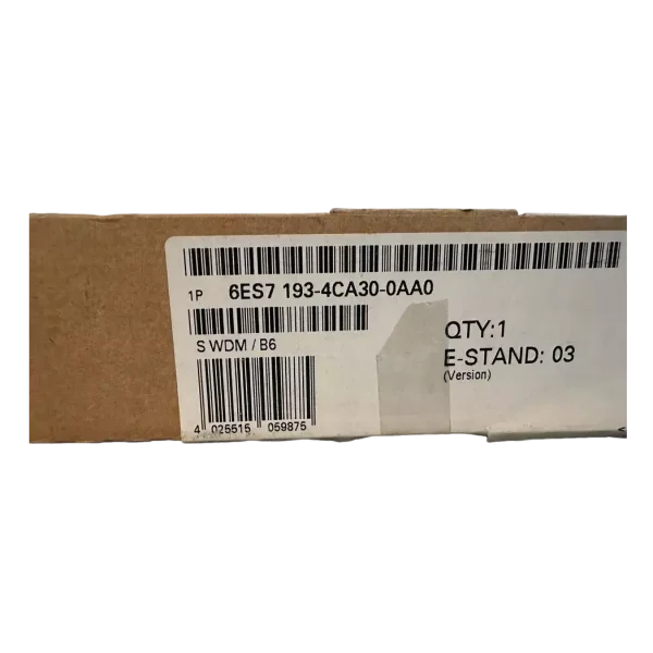 4x SIEMENS SIMATIC 6ES7 193 4CA30 0AA0 NEW