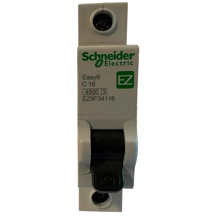 Miniature circuit breaker Easy9 1P 16A C curve 4500 A 230 V EZ9F34116