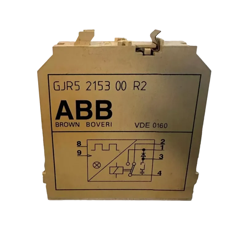 ABB GJR5 2153 00 R2 Controller VDE 0160