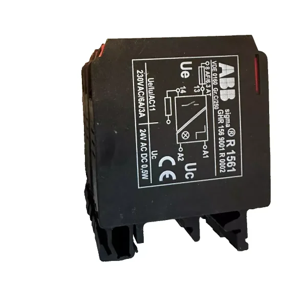 ABB interface relay R 1561 interface relay GHR 156 0001 R 0002 230VAC 24VDC 4x