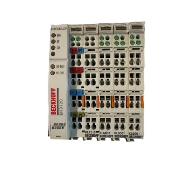 Beckhoff Bk 3120 with modules KL9010,KL6001 WARRANTY 12 months