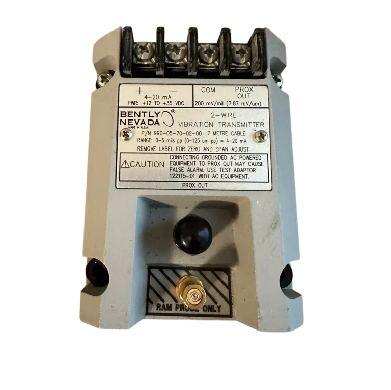 Bently Nevada 990 05 70 02 00 vibration transmitter 12 35v dc