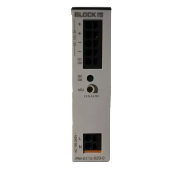 Block PM 0112 020 0 Power supply for DIN rail 12V 2A adjustable NEW (1)