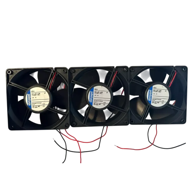 EBM Papst DC axial fan 4214 3x New Without OVP Warranty 12 months