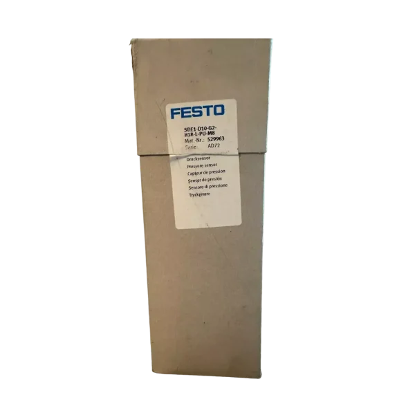 Festo pressure sensor SDE1 D10 G2 H18 L PU M8 529963 NEW
