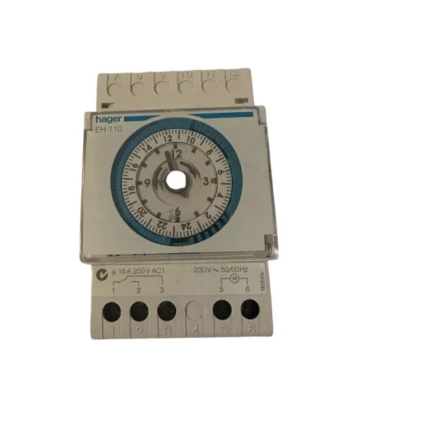 HAGER EH110 daily timer electromechanical