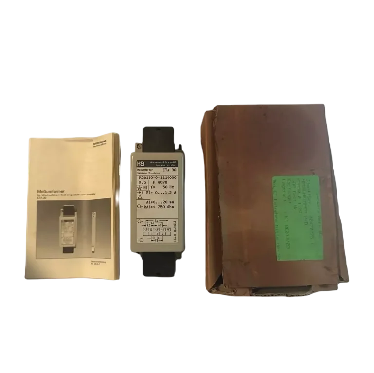 H&B Hartmann & Braun measuring transducer, ETA 30, P28110 0 1110000 WARRANTY 12 months