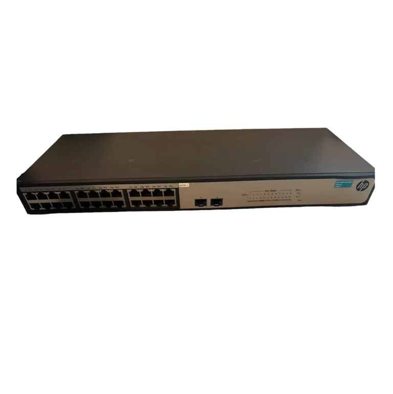 HP JH017A HP 1420 24G 2SFP HP 24 Port Gigabit Switch without brackets