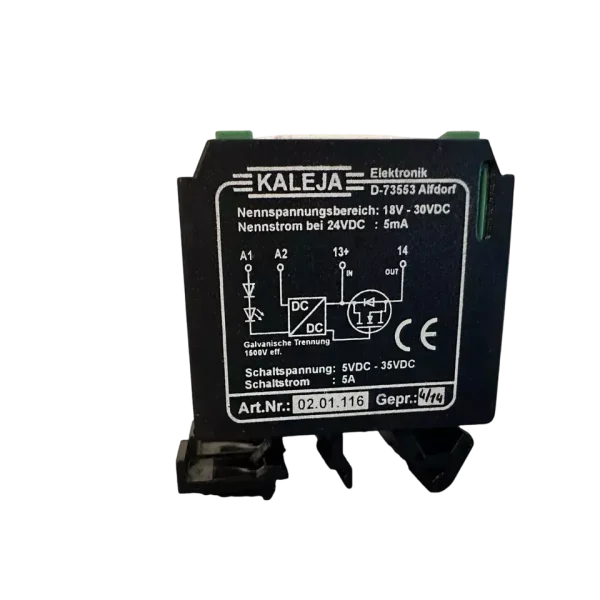Kaleja 02.01.116 load relay 24VDC 3x NEW