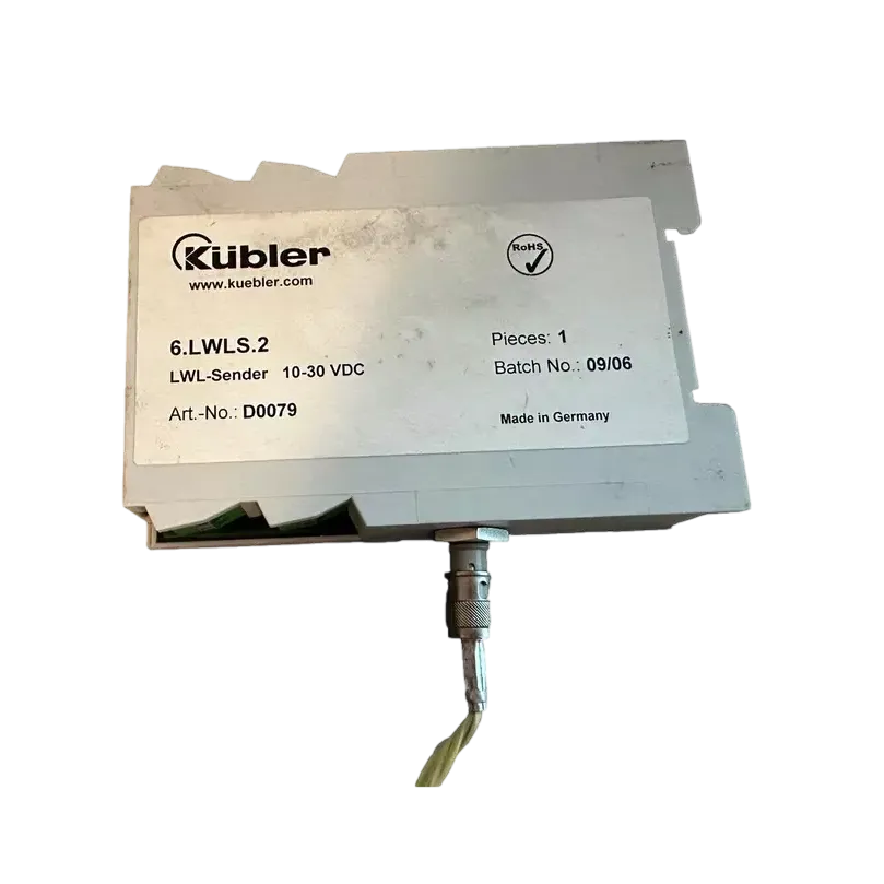 Kübler optical fiber 6.LWLS.2 fiber optic transmitter 10 30
