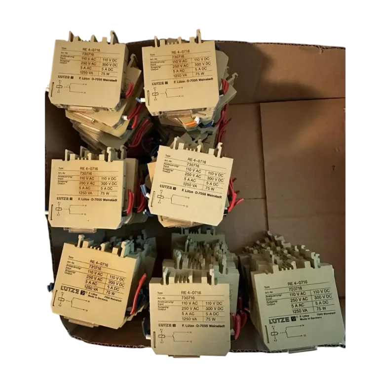 Lütze RE 4 0716 70x Relay for DIN rail