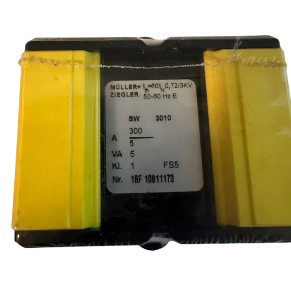 MÜLLER+ZIEGLER SW 3010 plug in current transformer NEW OVP