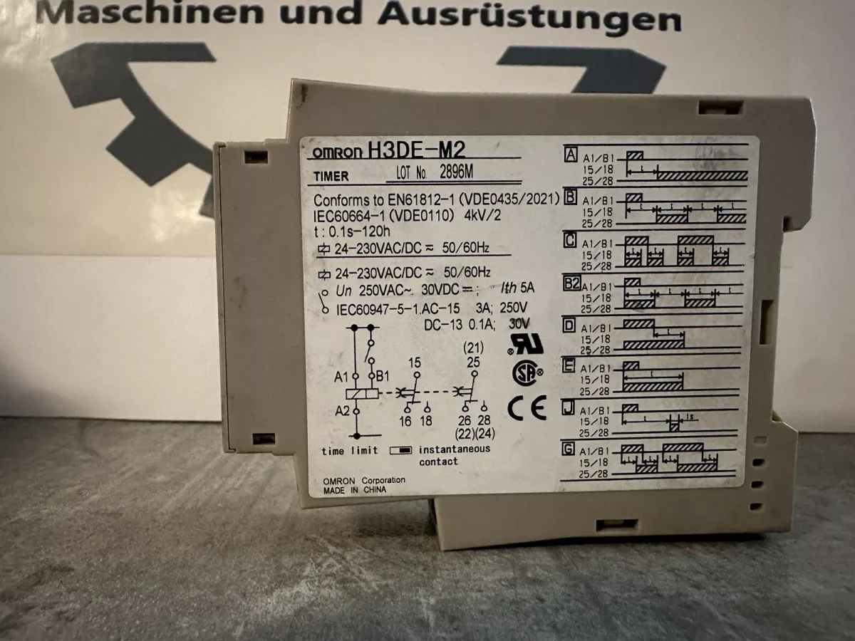 OMRON H3DE M2 MULTIFUNCTION TIME RELAY 2