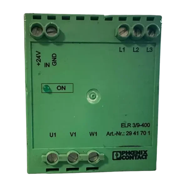 Phoenix Contact ELR 3 9 400 load relay 2941701