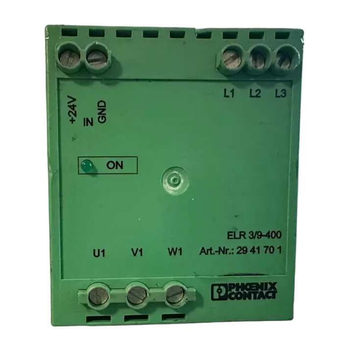 Phoenix Contact ELR 3 9 400 load relay 2941701