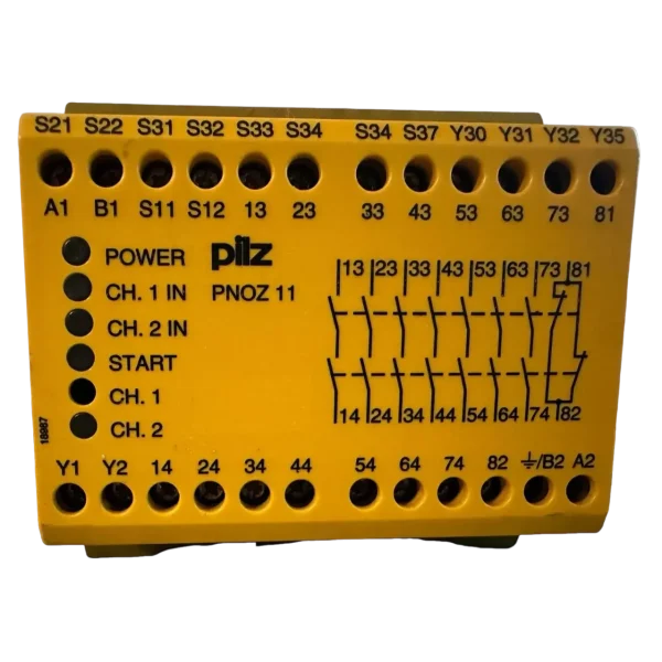 Pilz safety relay PNOZ11 230VAC 24VC Id.No. 774086
