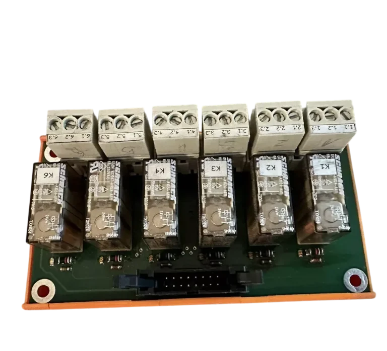 SCHRACK 6 channels relay module TE CONNECTIVITY V23047 A1024 A511 TXF024