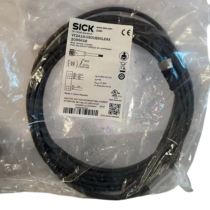 SICK Connectors and cables type YF2A15 050UB5XLEAX A Part No. 2095618