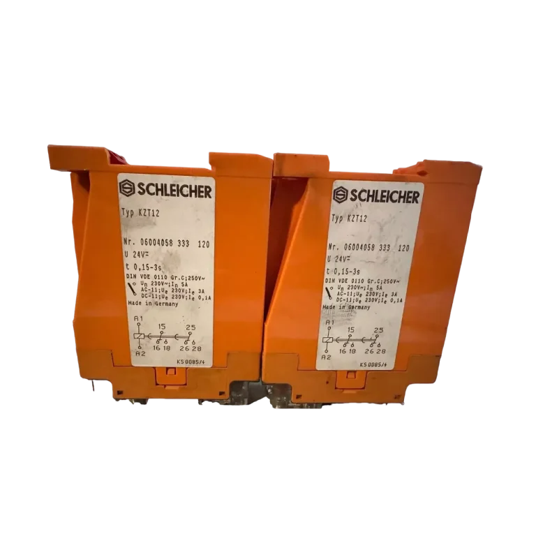 Schleicher Relay Time Relay Type KZT 12