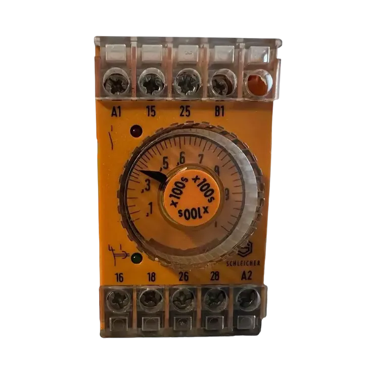 Schleicher SZT 320 t 5 100s NR.05701244 433 time relay