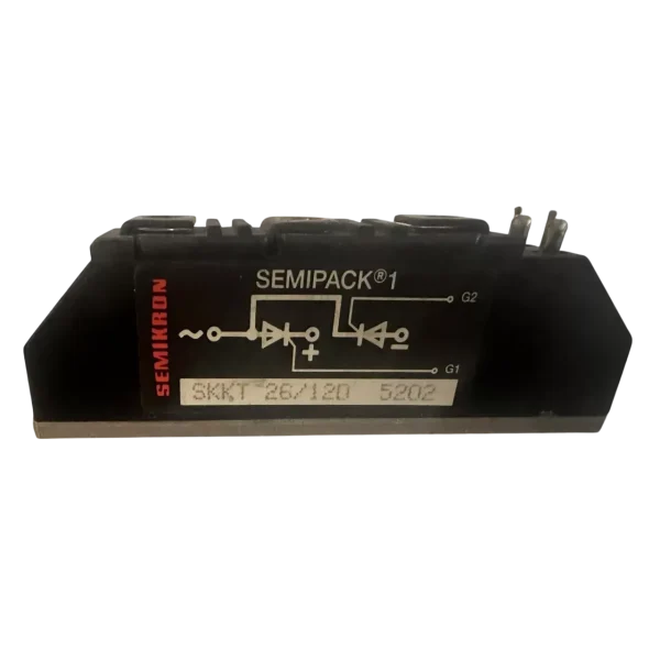 Semikron SKKT 26 12 D 5202 Semipack Thyristor Module WARRANTY 12 months