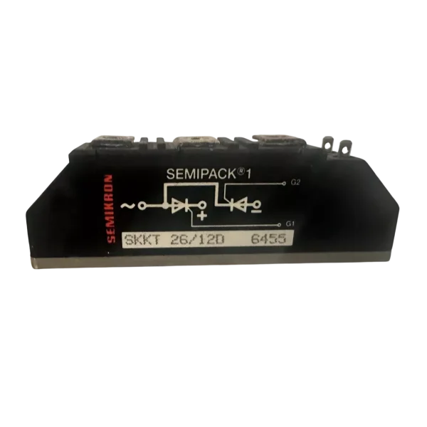 Semikron SKKT 26 12D 6455 Semipack Thyristor Module WARRANTY 12 months