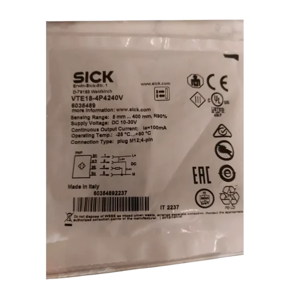 Sick Photoelectric Sensor VTE18 4P4240V WARRANTY 12 months