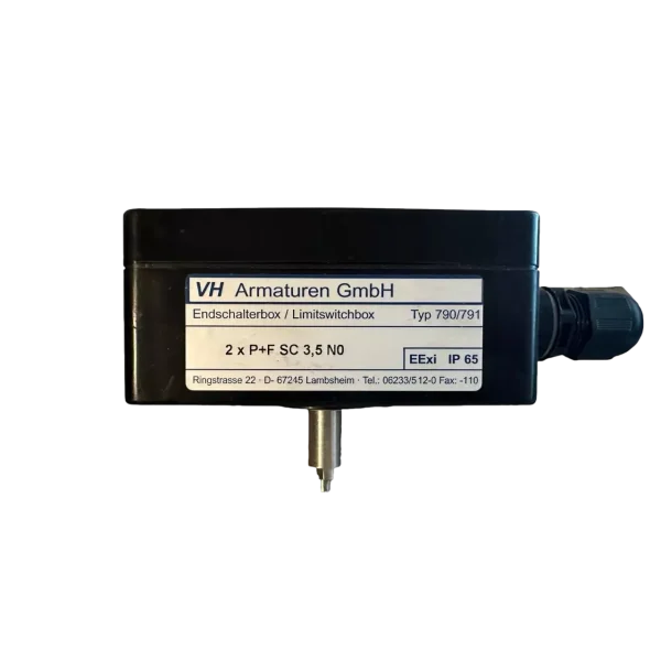 VH ARMATUREN 790 791 SWITCH BOX 2 X P + F SC 3.5 New Without Packaging