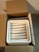 VPE 10x Jung frame 1 way CD 581 WW frame 1 gang alpine white IP 44 CD NEW 3