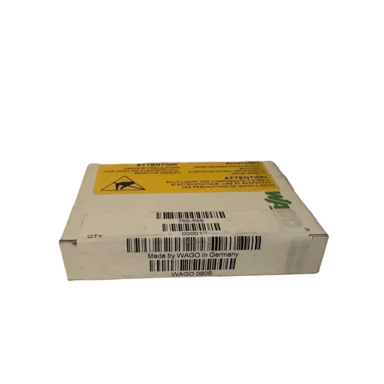 Wago IO System 750 556 2 channel analog output + 10V DC NEW WARRANTY 12 Mo 2