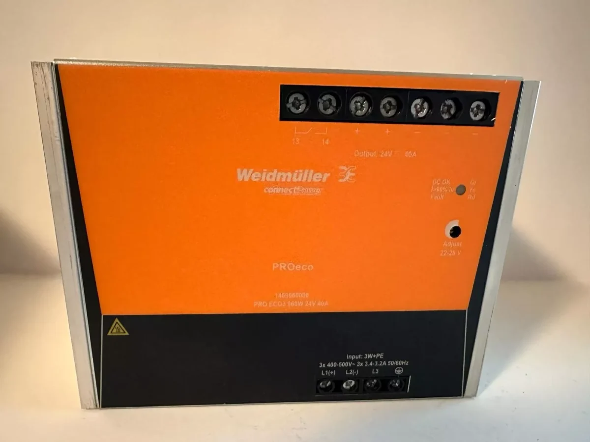 Weidmüller PRO ECO3 960W 24V 40A As New 2