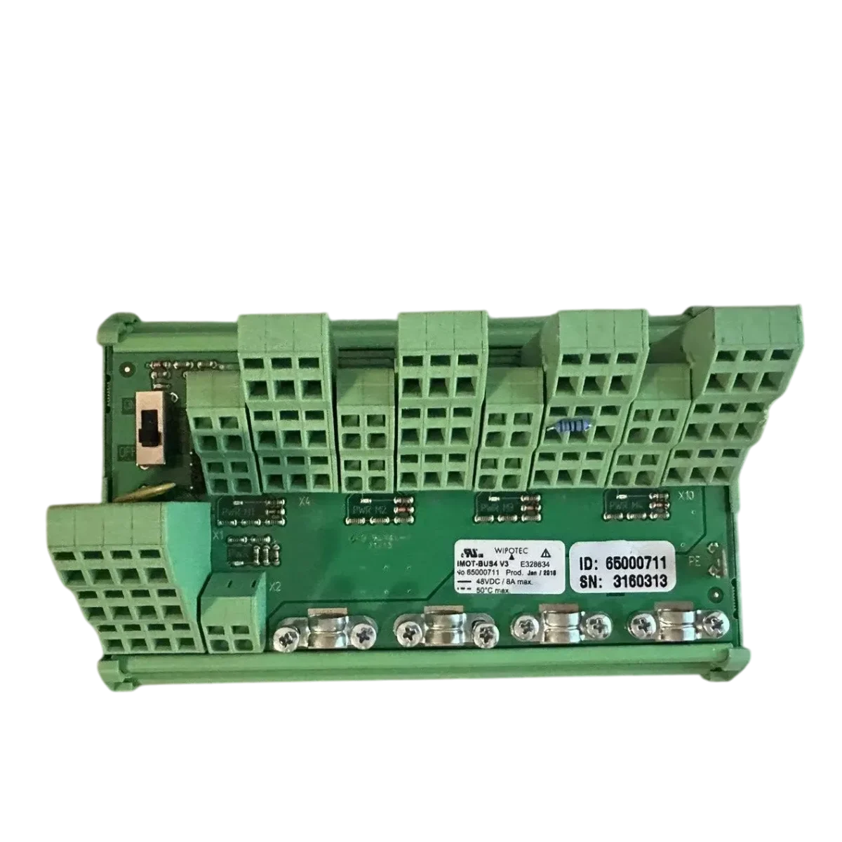 Wipotec IMOT BUS4 V3 E328634 WARRANTY 12 months