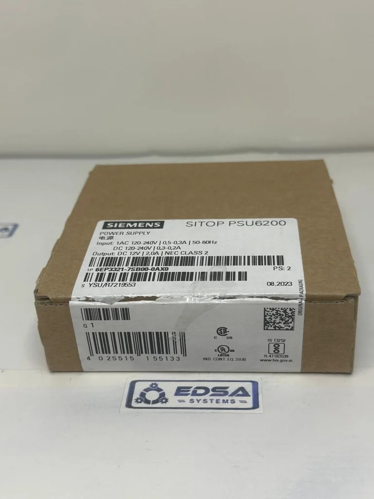 Siemens SITOP PSU6200 12 V / 2 A 6EP3321-7SB00-0AX0