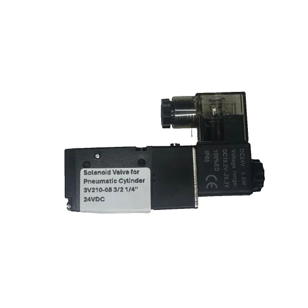 3V210 3/2 Way Solenoid Valve – 1/4" for Pneumatic Cylinder – 230V